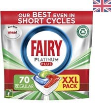 Image of Platinum Plus All-in-One Dishwasher Tablets, 70 Count, Ultimate Cleaning Power