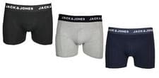 Image of Jack & Jones Mens Boxers Shorts 3 Pack Trunks Brief Underwear Sizes S M L XL
