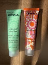 Image of Amika Soulfood Nourishing Hair Mask 30ml & The Kure Intense Strength Repair Mask