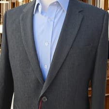Image of Nwt Hugo Boss Blazer 44R Extra Slim Cotton Wool Textured Astian