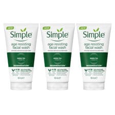 Image of Simple Regeneration Age Resisting Facial Wash 150ml - Pack of 3