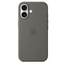 Image of Official Color Logo Liquid Silicone Case With MagSafe For iPhone 16 Pro 16 Plus