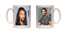 Image of Jason momoa mug the devil's double picture mug