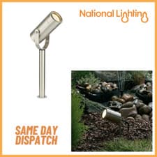 Image of GU10 Dimmable LED Spike Light IP44 Waterproof Garden Lights - Outdoor Spotlights