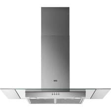 Image of AEG DTB3652M Built In 60cm 3 Speeds Chimney Cooker Hood Stainless Steel / Glass