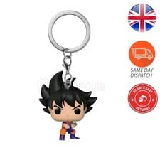 Image of Funko Pop! Keychain: DBZ - Goku With Kamehameha - Dragon Ball Novelty Keyring