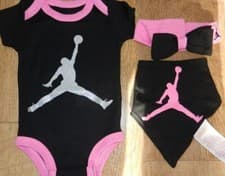 Image of Nike Jordan Vest Hat boot Baby Unisex Size 0-6-6-12 Months Jordan Jumpman