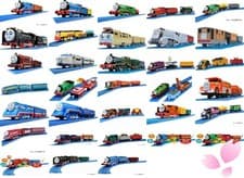 Image of Motorized Thomas 80th Anniversary Gold Oigawa Tomy Plarail Trackmaster TS-18 23