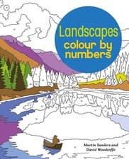 Image of Landscapes Colour by Numbers Advanced Colouring Book, New