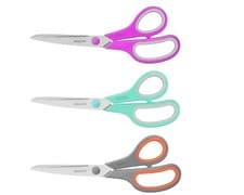 Image of Multipurpose Scissors Set 3 Pack 8 Inch Stainless Steel Sewing Craft Home
