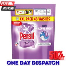 Image of Persil Colour Protect 3 in 1 Washing Capsules 48 washes