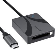 Image of SABRENT CFexpress Type B card reader, USB type C 3.2x2 to CF - CR-CFXB
