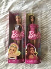 Image of Barbie Fashionistas Dolls 2x Brand New