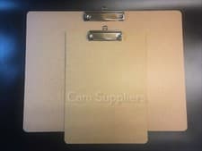 Image of A5 A4 A3 Quality Wooden Clipboard with Hanging Hole Clip Board Office