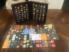 Image of Coles Magical Builders Harry Potter & Fantastic Beasts Full Set of 35 With Case