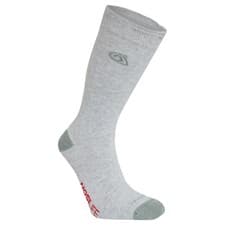 Image of Craghoppers NosiLife Odour Free Insect Repellent Travel Socks Single Pack Grey