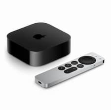 Image of Apple TV 4K 64GB 3rd Generation Wi-Fi Netflix BBC iPlayer Black Original