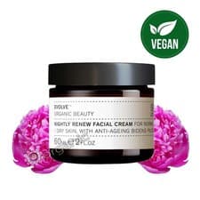 Image of Evolve Beauty Organic Natural Nightly Renew Facial Cream 60ml