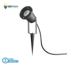 Image of LED Garden Spike Lights Outdoor IP65 Adjustable GU10 Ground Landscape Spotlights