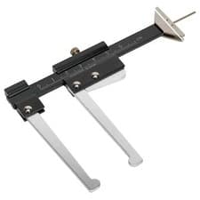 Image of Brake Disc Caliper 0-56mm with Tyre Tread Depth Gauge Sealey