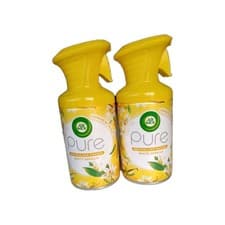 Image of Air Wick White Vanilla Pure Aerosol Air Freshener 2x250ml.