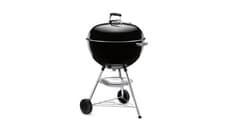 Image of Weber 57cm Compact Kettle Charcoal Barbecue - Black (1321004)