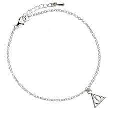 Image of Harry Potter Sterling Silver Deathly Hallows Bracelet SCB054