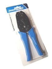 Image of Silverline Expert Ratchet Crimping Tool 220mm 633615 Range 1.5, 2.5, 6mm