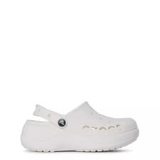 Image of Crocs Baya Platform Clogs Womens White Size UK 4 *REFSSS551