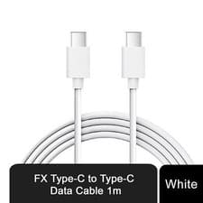 Image of FX Braided USB-C to USB-C Data Cable for Sync and Charge Android Devices, 1M