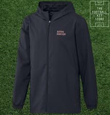 Image of FC Bayern Munich Windbreaker - Official adidas Hooded Football Jacket - Mens