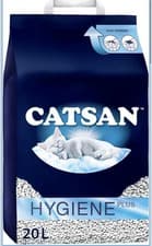 Image of Catsan Hygiene Plus Cat Litter White, 20L