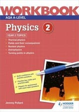 Image of AQA A-level Physics Workbook 2 by Jeremy Pollard Paperback Book