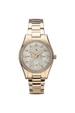 Image of Accurist Women's Rose Gold Plated Bracelet Watch 8242