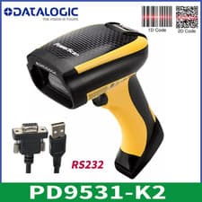 Image of Datalogic PowerScan PD9531-K2 RS-232 Handheld 2D Imager Decoded Barcode Scanner