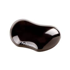 Image of Fellowes Crystals Gel Wrist Rest Black (9112301)