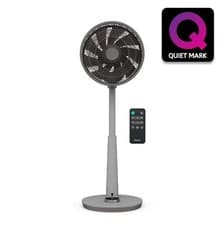 Image of Duux Whisper 2 DXCF27UK Pedestal Adjustable Quiet Fan 26 Settings Smart Grey
