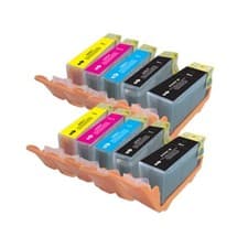 Image of 10 Ink Cartridge For Canon MG5250 MG5300 MG5320 MG5350 MG6150 PGI-525 CLI-526