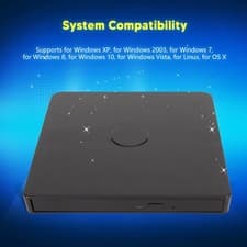 Image of External CD DVD Drive Enclosure Integrated Design Ultra Slim External Optical
