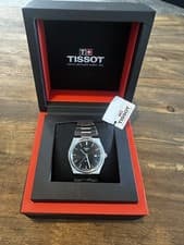 Image of UNWORN Tissot PRX 40mm Quartz Watch Black Dial T137.410.11.051.00