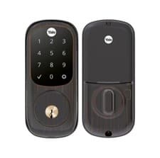 Image of Yale Real Living Touchscreen Deadbolt with Z-Wave Oil Rubbed Bronze