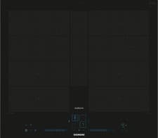 Image of Siemens iQ700 EX677NYV6E 60cm Flexinduction Hob - Black Ceramic