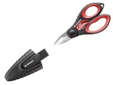 Image of FACOM SPECIAL 841A.3 HEAVY DUTY SCISSORS WITH WIRE CUTTER STRIPPER S/STEEL