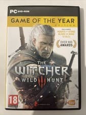 Image of PC THE WITCHER III 3 WILD HUNT GAME OF THE YEAR EDITION 6 DISC NEW UNSEALED