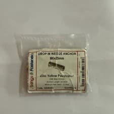 Image of Fixings drop in wedge anchor M6 x 25 pack of 10