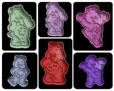 Image of Care Bears Cookie cutters + insert, approx. 8cm