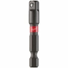 Image of Milwaukee 4932471826 Shockwave 1/4" HEX > 1/4" IMPACT Socket Adapter