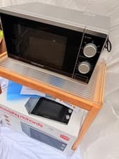 Image of Morphy Richards MMB20C2LP(F)-PM 20L 800W Manual Microwave - Silver 791148