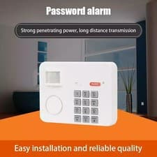Image of WIRELESS MOTION SENSOR ALARM WITH SECURITY KEYPAD PIR HOME GARAGE SHED CARAVAN