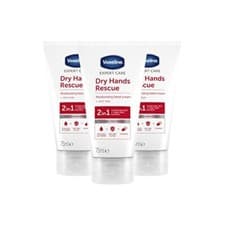 Image of Vaseline Intensive Care Hand Cream + Anti- Bac 75ml (3 Pack) 75 ml